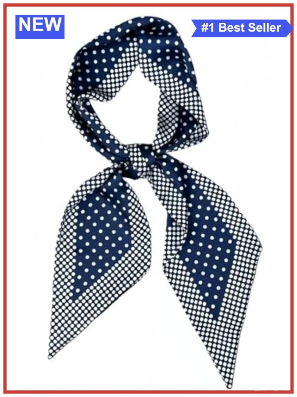 Satin Silk Feeling Scarf Floral Lightweight Neck Tie Bag Headwrap